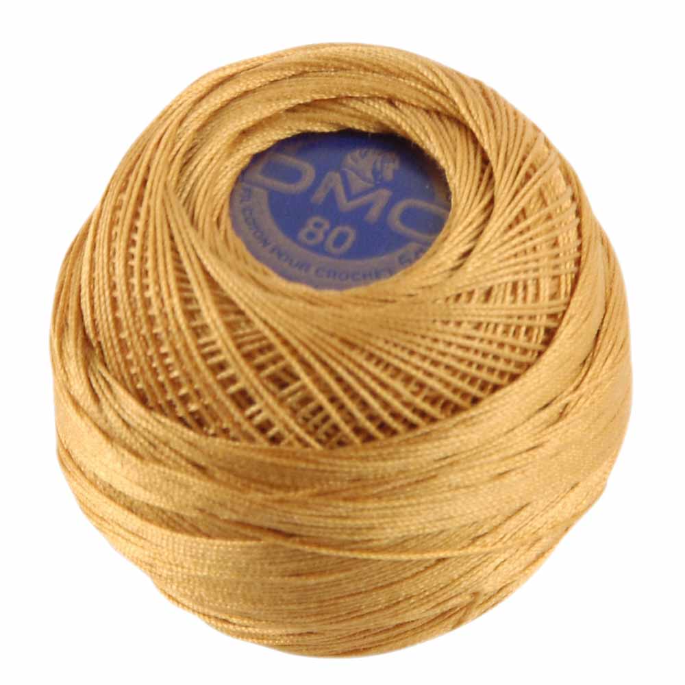 DMC Tatting Thread, 91 m ball - #977 Golden Brown Light - Magic Hour  Needlecrafts